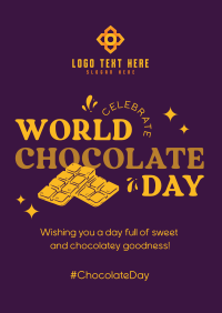 Today Is Chocolate Day Poster