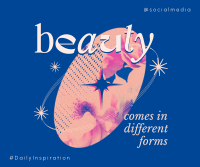 Modern Beauty Quote Facebook Post Design