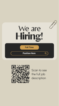 Generic Job Hiring YouTube Short Design