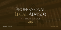 Legal Advisor At Your Service Twitter Post