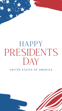 USA Presidents Day Instagram Story