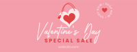 Valentine Heart Bag Facebook Cover Design