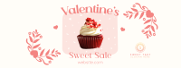 Valentines Cupcake Sale Facebook Cover Image Preview