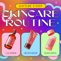 Daytime Skincare Routine Instagram Post