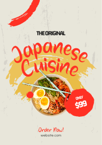 Original Japanese Cuisine Poster