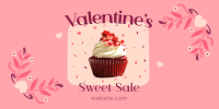 Valentines Cupcake Sale Twitter Post