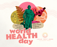 World Health Day Collage Facebook Post