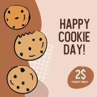 Cute Cookie Day  Instagram Post Image Preview