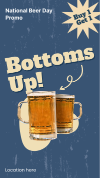 Bottoms Up Instagram Reel Image Preview