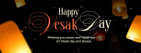 Lantern Vesak Day Facebook Cover Image Preview