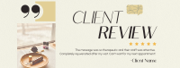 Spa Client Review Facebook Cover