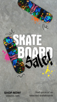 Streetstyle Skateboard Sale TikTok Video