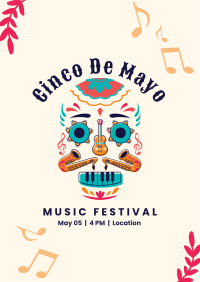 Cinco De Mayo Music Fest Flyer