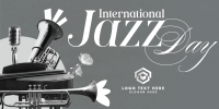 Modern International Jazz Day Twitter Post