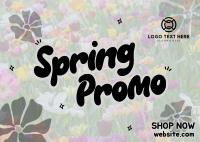 Spring Promo Postcard Design