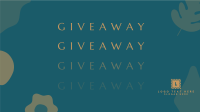 Giveaway Time Facebook Event Cover