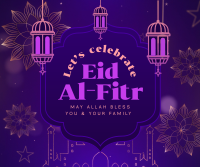 Eid Al-Fitr Celebration Facebook Post