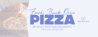 Hot and Fresh Pizza Facebook Cover