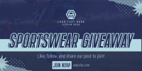 Sportswear Giveaway Twitter Post