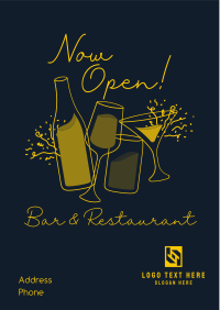 Bar & Restaurant Flyer