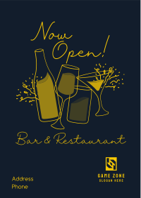 Bar & Restaurant Flyer