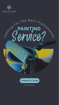 The Painting Service Instagram Story