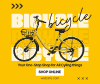 One Stop Bike Shop Facebook Post