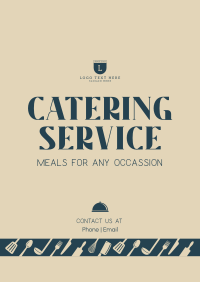 Food Catering Business Poster