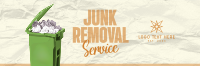 Junk Removal Service Twitter Header Image Preview