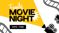 Family Movie Night Animation