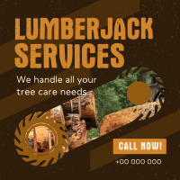 Trusted Lumberjack Service Instagram Post