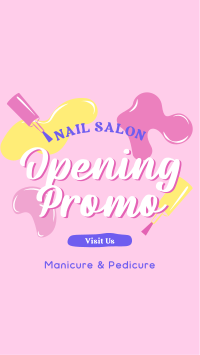 Nail Salon Promotion TikTok Video