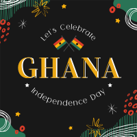 Celebrate Ghana Day Instagram Post