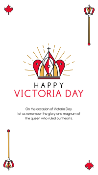 Happy Victoria Day Instagram Story