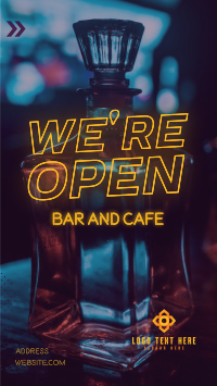 Neon Now Open Facebook Story