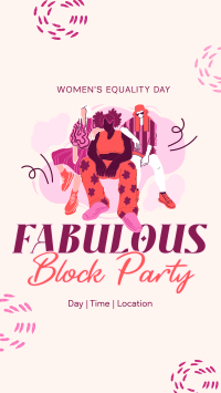 We Are Women Block Party Instagram Reel Image Preview