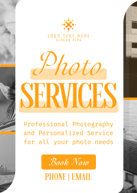 Photography Services Minimal Flyer