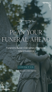 Funeral Services Instagram Story