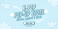 Kpop Pop-Up Store Twitter Post