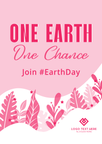 One Earth One Chance Celebrate Flyer