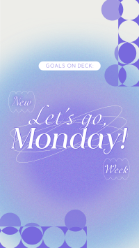 Monday Goals Motivation Instagram Reel Image Preview