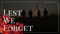 Remembrance Day Poppy Flower Video