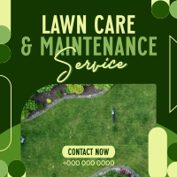 Lawn Care Services Linkedin Post