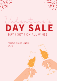 Wine Sale Poster