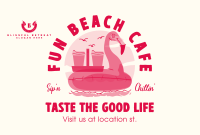 Beachside Cafe Pinterest Cover