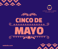 Cinco De Mayo Triangles Facebook Post