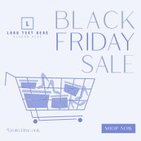 Black Friday Splurging Instagram Post Design