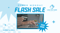 Cyber Flash Sale Animation
