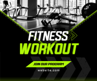 Fitness Workout Facebook Post