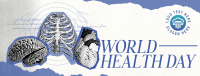 Vintage World Health Day Facebook Cover